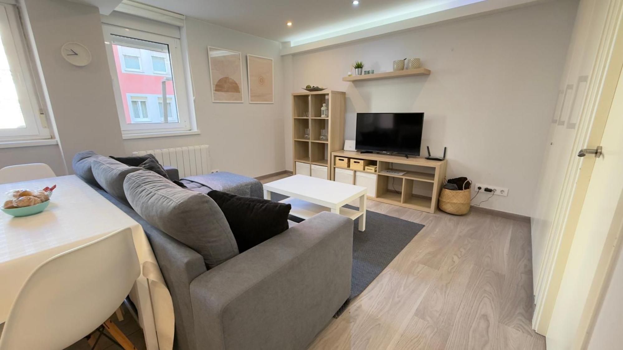 Avenida De Arteixo. Precioso Apartamento A Coruna Luaran gambar