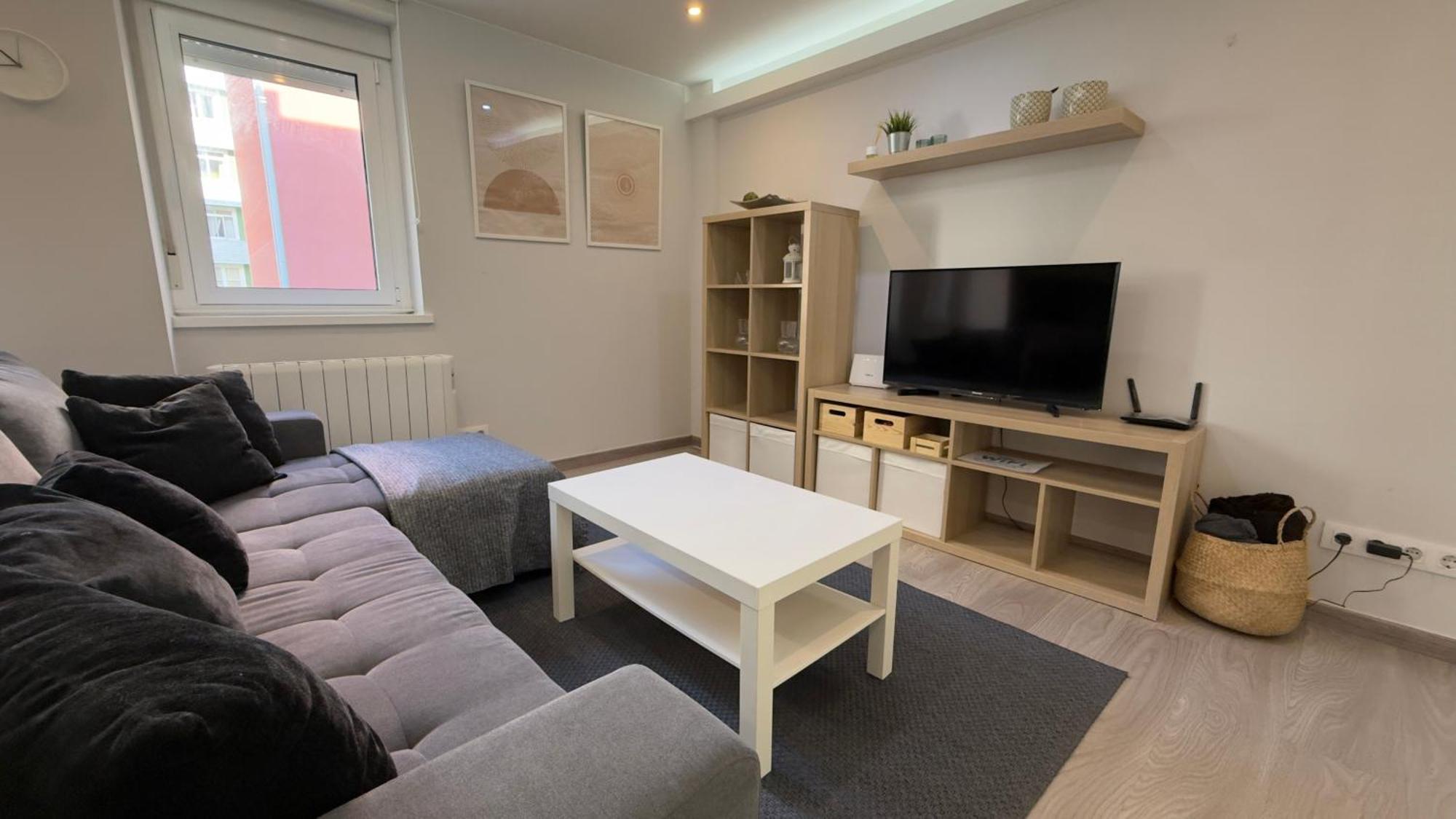 Avenida De Arteixo. Precioso Apartamento A Coruna Luaran gambar